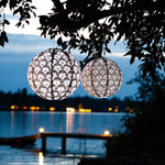 Soji Stella - Deco Globe - 12" Solar Lantern - Napa Valley Wildflower Co.