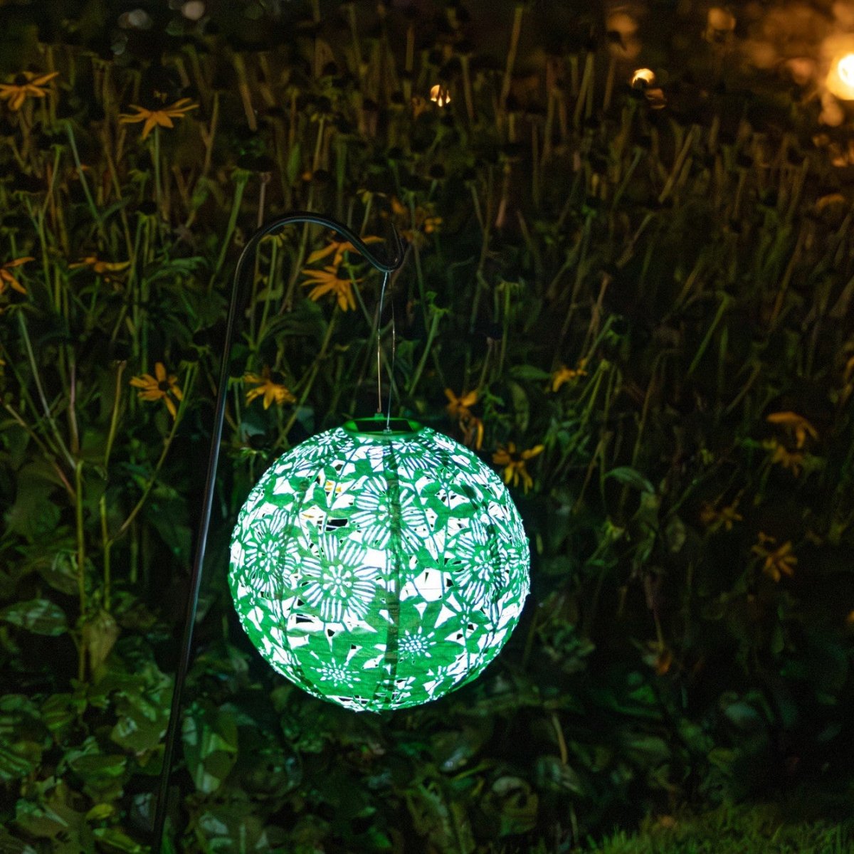 Soji Stella - Globe Sunflower - 12" Solar Lantern - Napa Valley Wildflower Co.