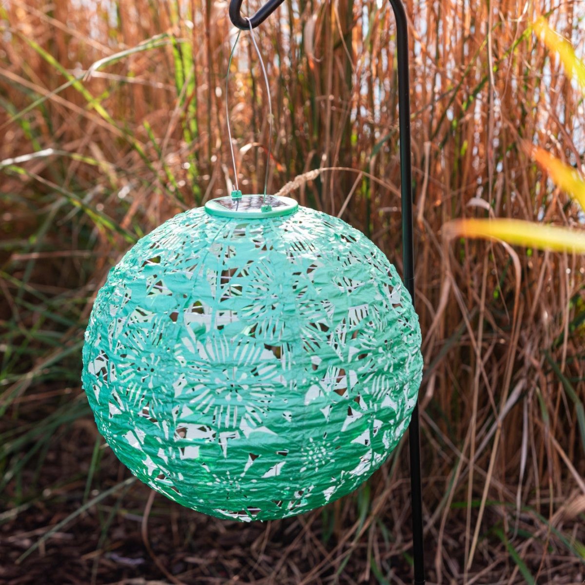 Soji Stella - Globe Sunflower - 12" Solar Lantern - Napa Valley Wildflower Co.