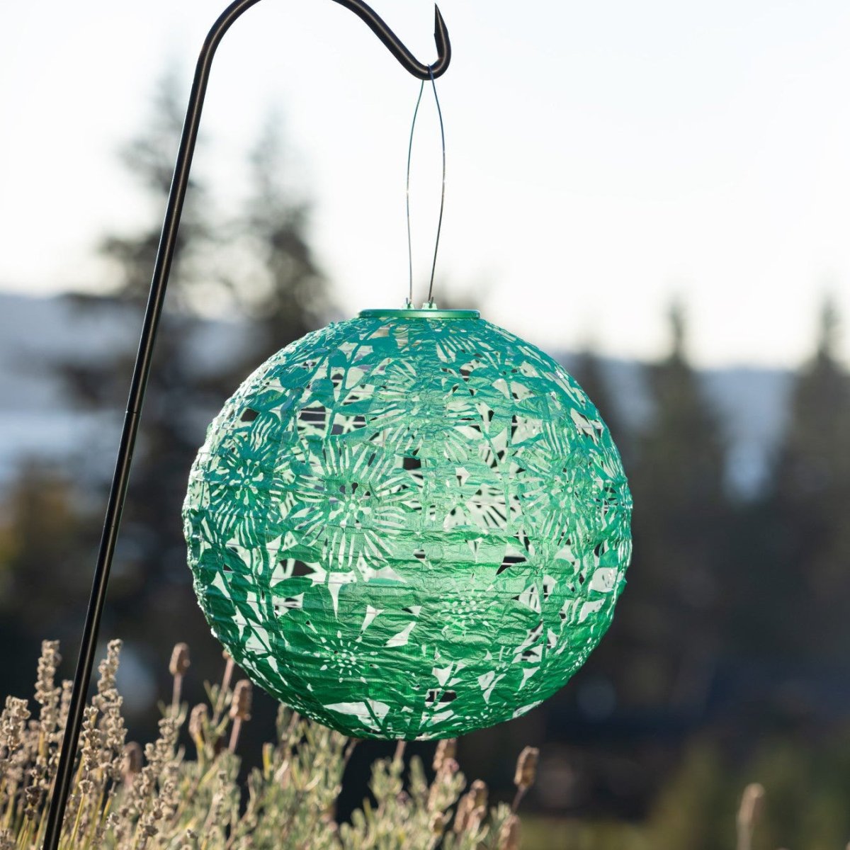 Soji Stella - Globe Sunflower - 12" Solar Lantern - Napa Valley Wildflower Co.