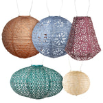 Soji™ Stella Limited Edition Multi - Shape Solar Lantern 5 - Pack - Napa Valley Wildflower Co.