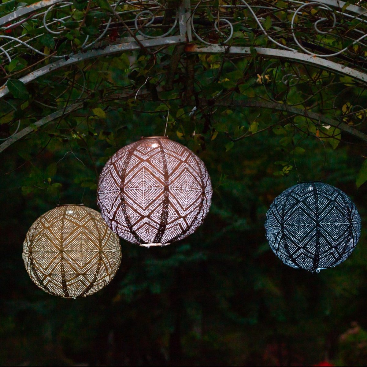 Soji Stella - Market - 12" Solar Lantern - Napa Valley Wildflower Co.