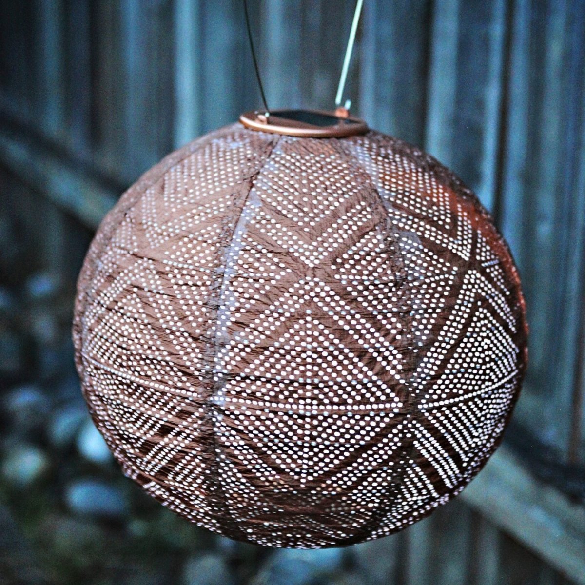 Soji Stella - Market - 12" Solar Lantern - Napa Valley Wildflower Co.