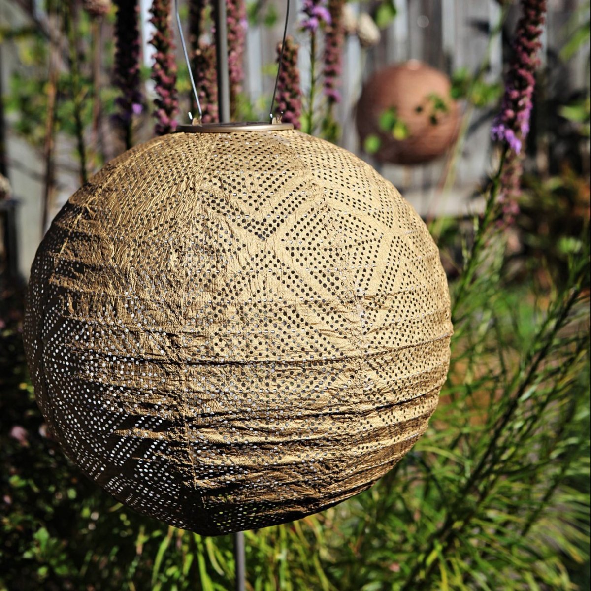 Soji Stella - Market - 12" Solar Lantern - Napa Valley Wildflower Co.