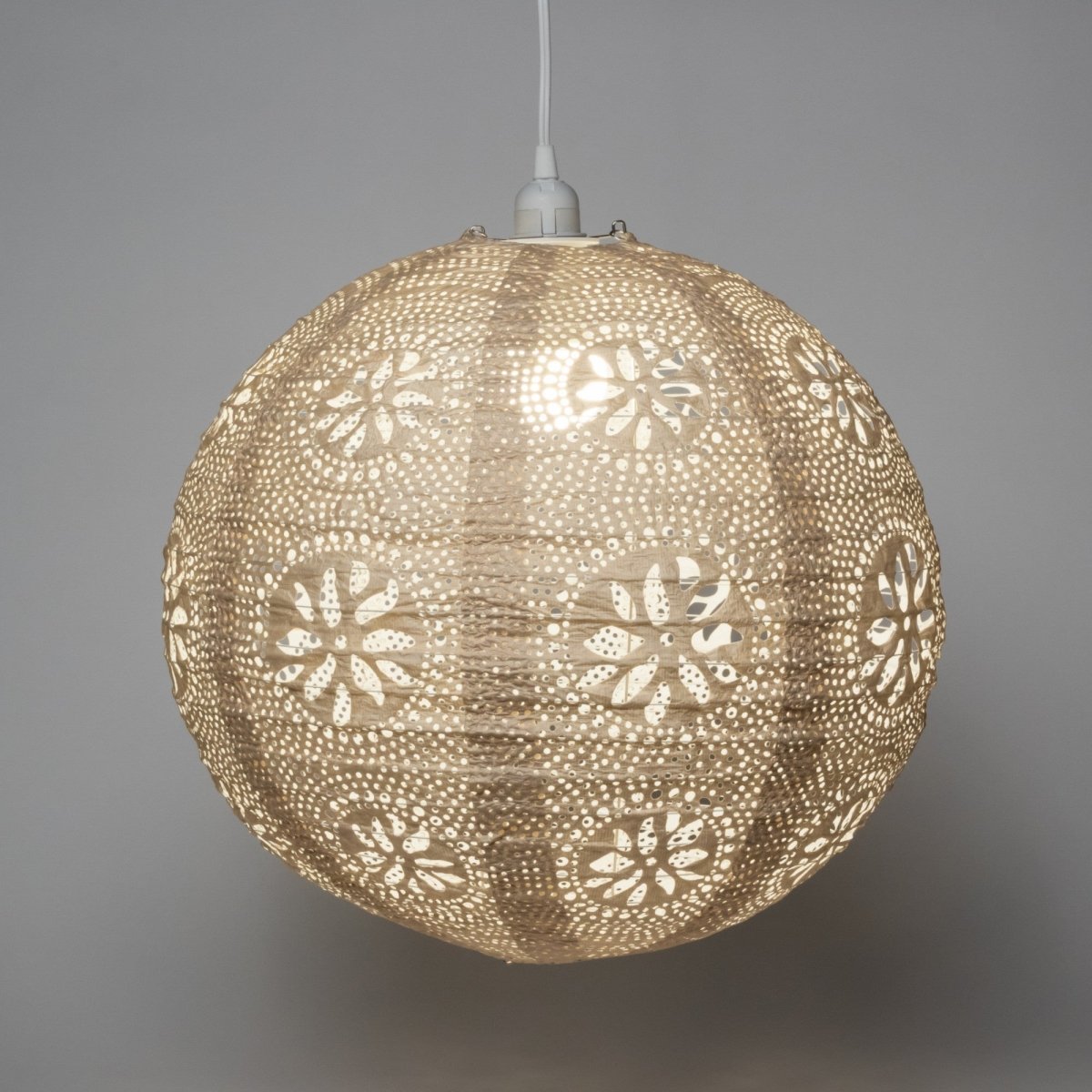 Soji™ Stella Nova Boho Pearl 18" Pendant Lamp - Napa Valley Wildflower Co.