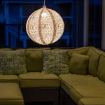 Soji™ Stella Nova Boho Pearl 18" Pendant Lamp - Napa Valley Wildflower Co.