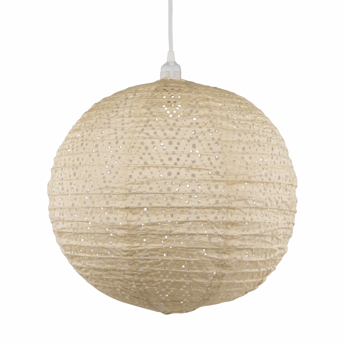 Soji™ Stella Nova Chevron Pearl 18" Pendant Lamp - Napa Valley Wildflower Co.