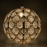 Soji Stella Nova Dewdrop Bronze - 18" Indoor / Outdoor Pendant Lamp (120V) - Napa Valley Wildflower Co.
