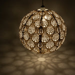Soji Stella Nova Dewdrop Bronze - 18" Indoor / Outdoor Pendant Lamp (120V) - Napa Valley Wildflower Co.