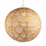 Soji Stella Nova Dewdrop Bronze - 18" Indoor / Outdoor Pendant Lamp (120V) - Napa Valley Wildflower Co.