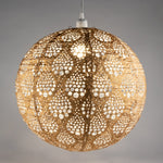 Soji Stella Nova Dewdrop Bronze - 18" Indoor / Outdoor Pendant Lamp (120V) - Napa Valley Wildflower Co.