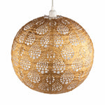 Soji Stella Nova Dewdrop Bronze - 18" Indoor / Outdoor Pendant Lamp (120V) - Napa Valley Wildflower Co.
