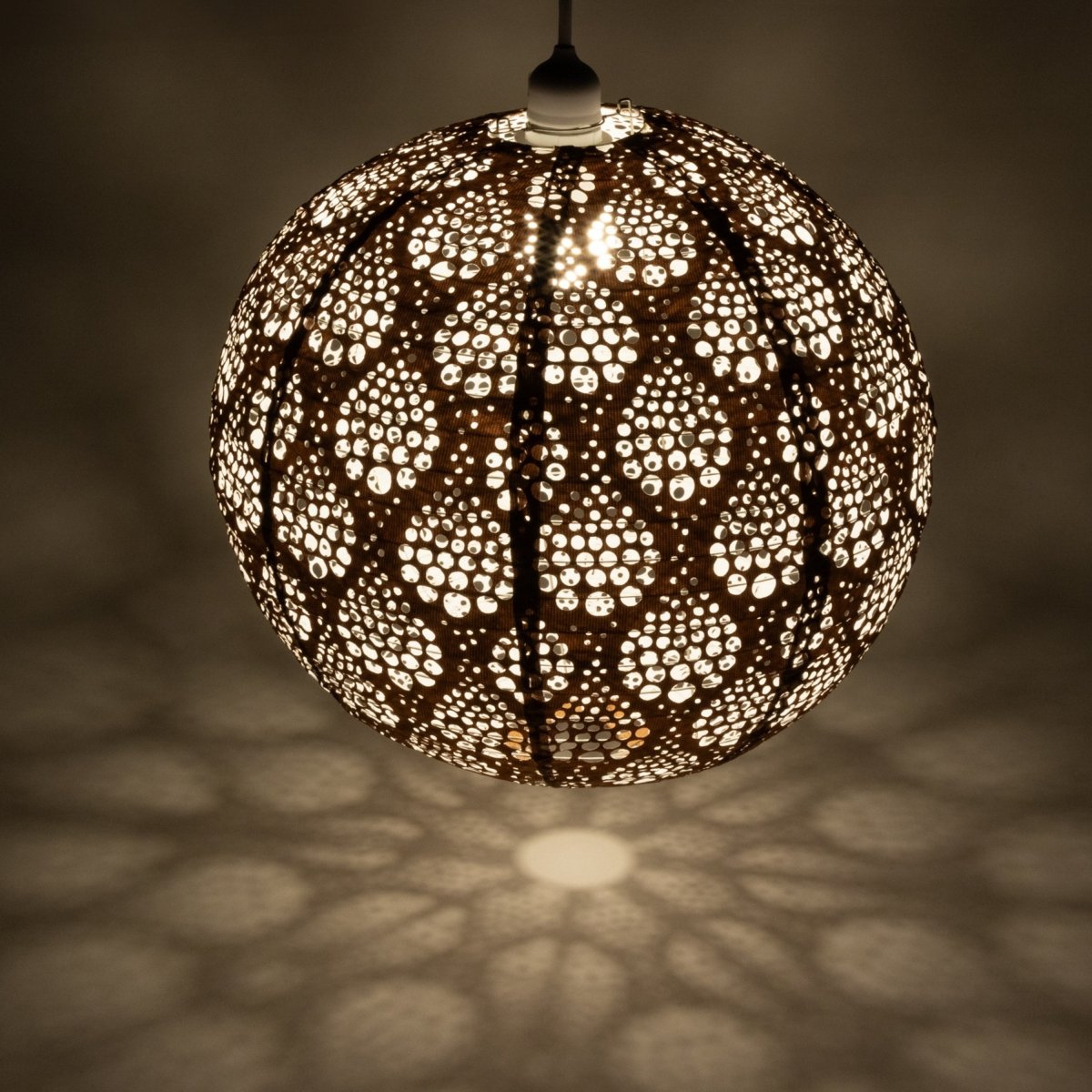 Soji Stella Nova Dewdrop Copper - 18" Indoor / Outdoor Pendant Lamp (120V) - Napa Valley Wildflower Co.