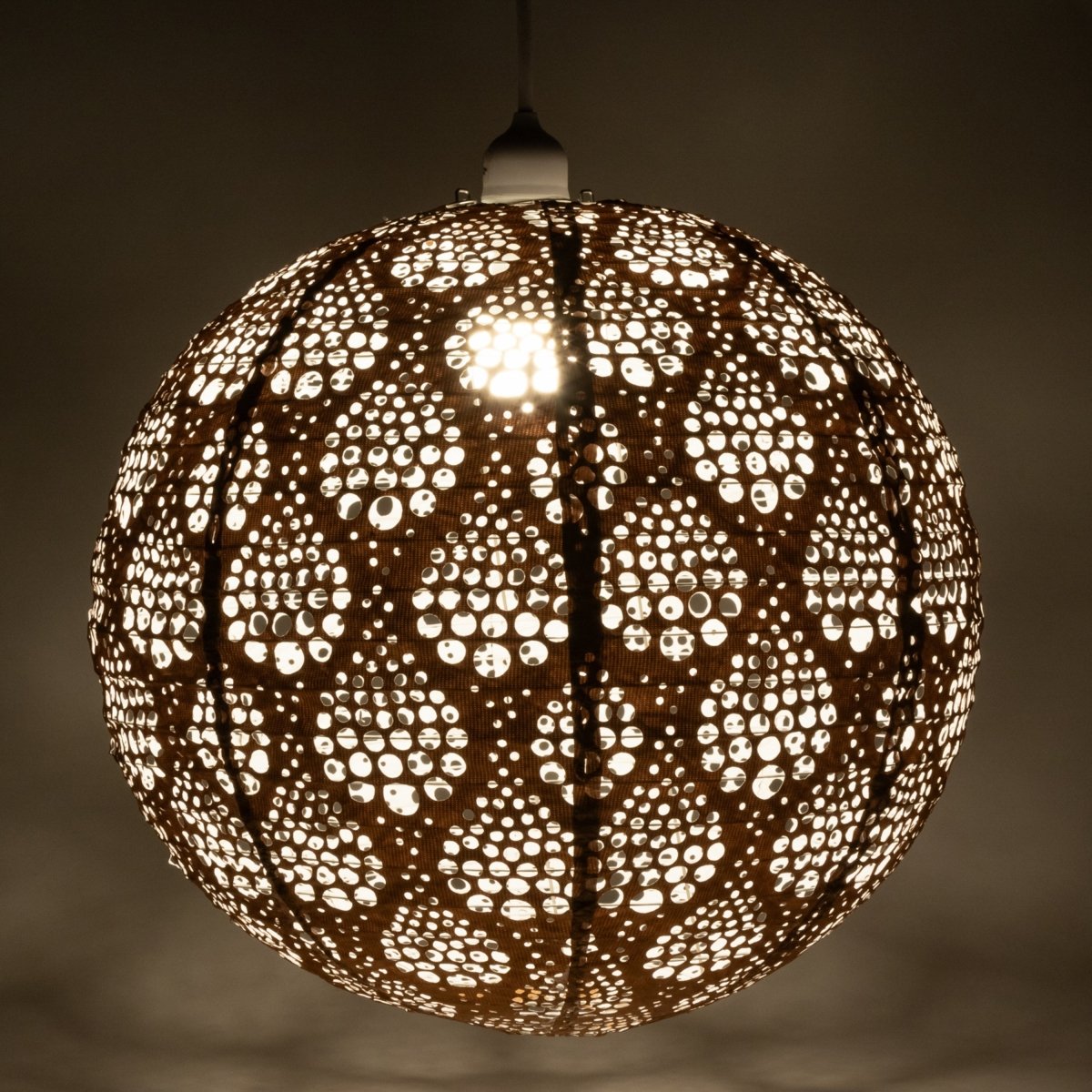 Soji Stella Nova Dewdrop Copper - 18" Indoor / Outdoor Pendant Lamp (120V) - Napa Valley Wildflower Co.