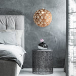 Soji Stella Nova Dewdrop Copper - 18" Indoor / Outdoor Pendant Lamp (120V) - Napa Valley Wildflower Co.