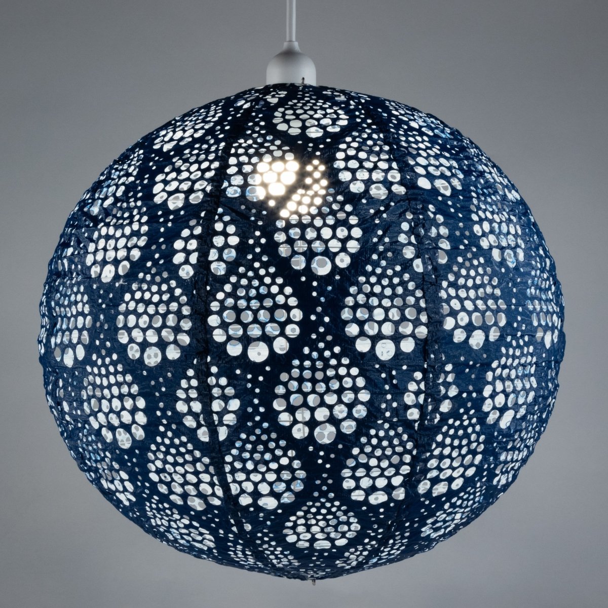 Soji Stella Nova Dewdrop Marine - 18" Indoor / Outdoor Pendant Lamp (120V) - Napa Valley Wildflower Co.