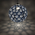 Soji Stella Nova Dewdrop Marine - 18" Indoor / Outdoor Pendant Lamp (120V) - Napa Valley Wildflower Co.
