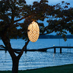 Soji™ Stella Nova Geo Palm Pod 22" Pendant Lamp - Napa Valley Wildflower Co.