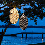 Soji™ Stella Nova Geo Palm Pod 22" Pendant Lamp - Napa Valley Wildflower Co.