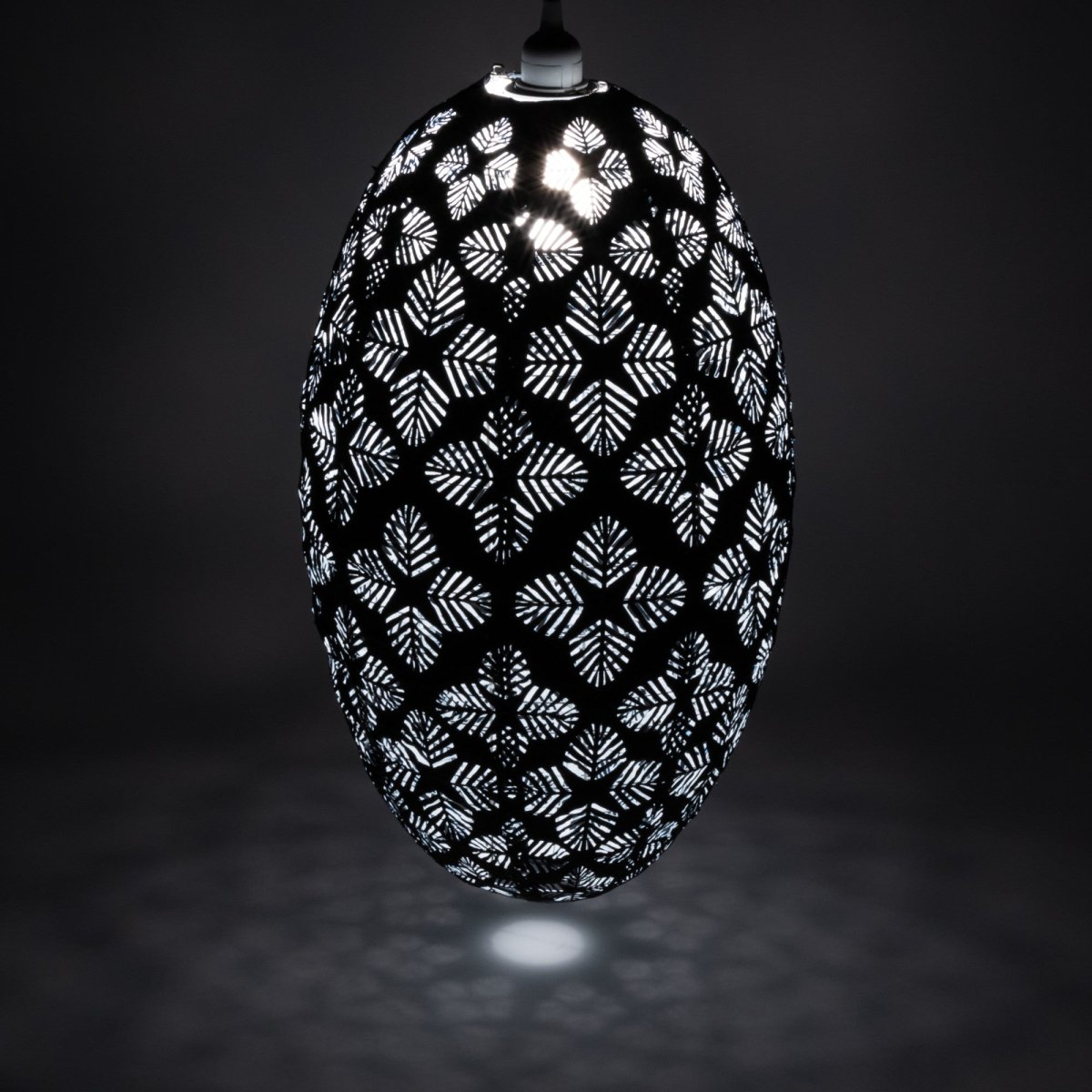 Soji™ Stella Nova Geo Palm Pod 22" Pendant Lamp - Napa Valley Wildflower Co.