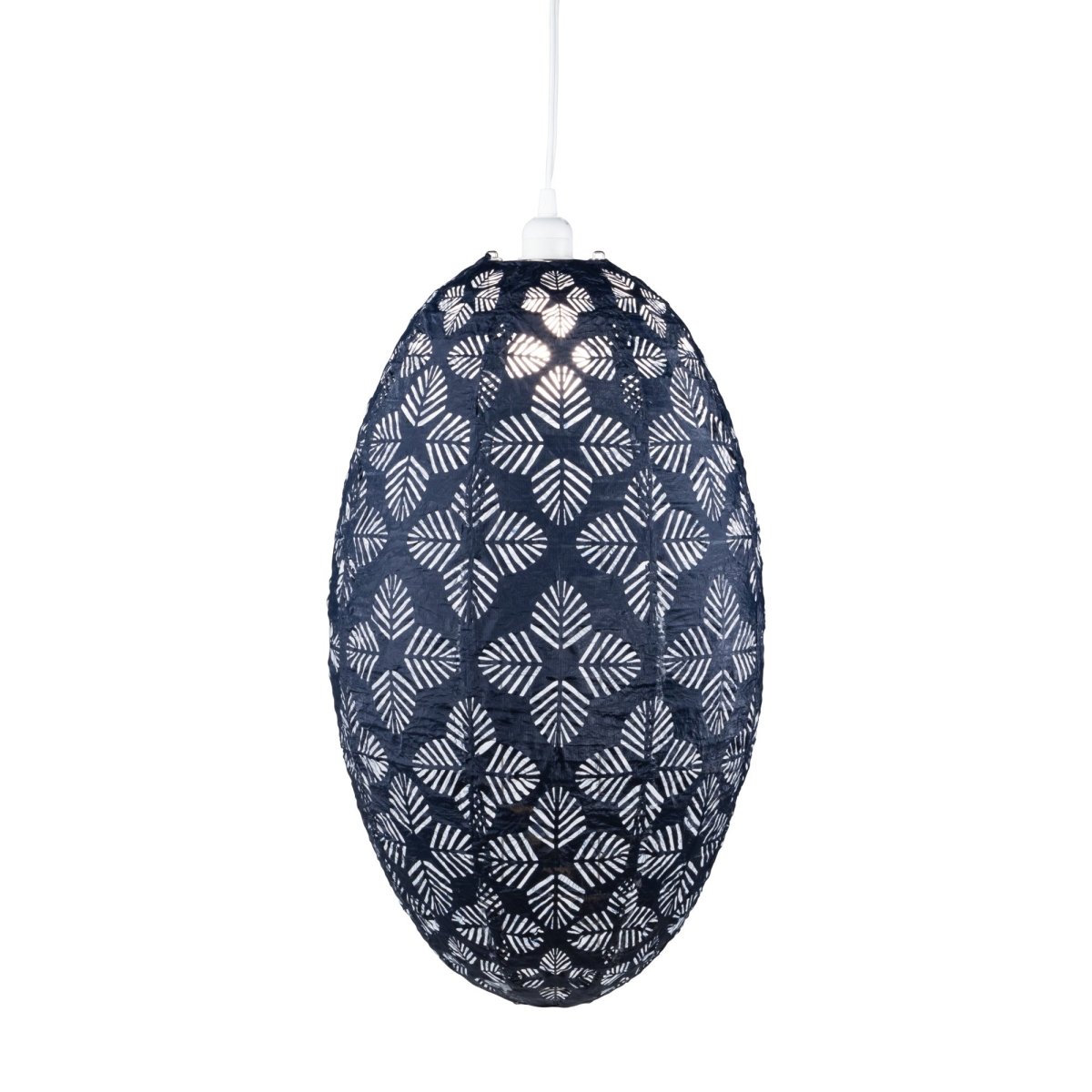 Soji™ Stella Nova Geo Palm Pod 22" Pendant Lamp - Napa Valley Wildflower Co.