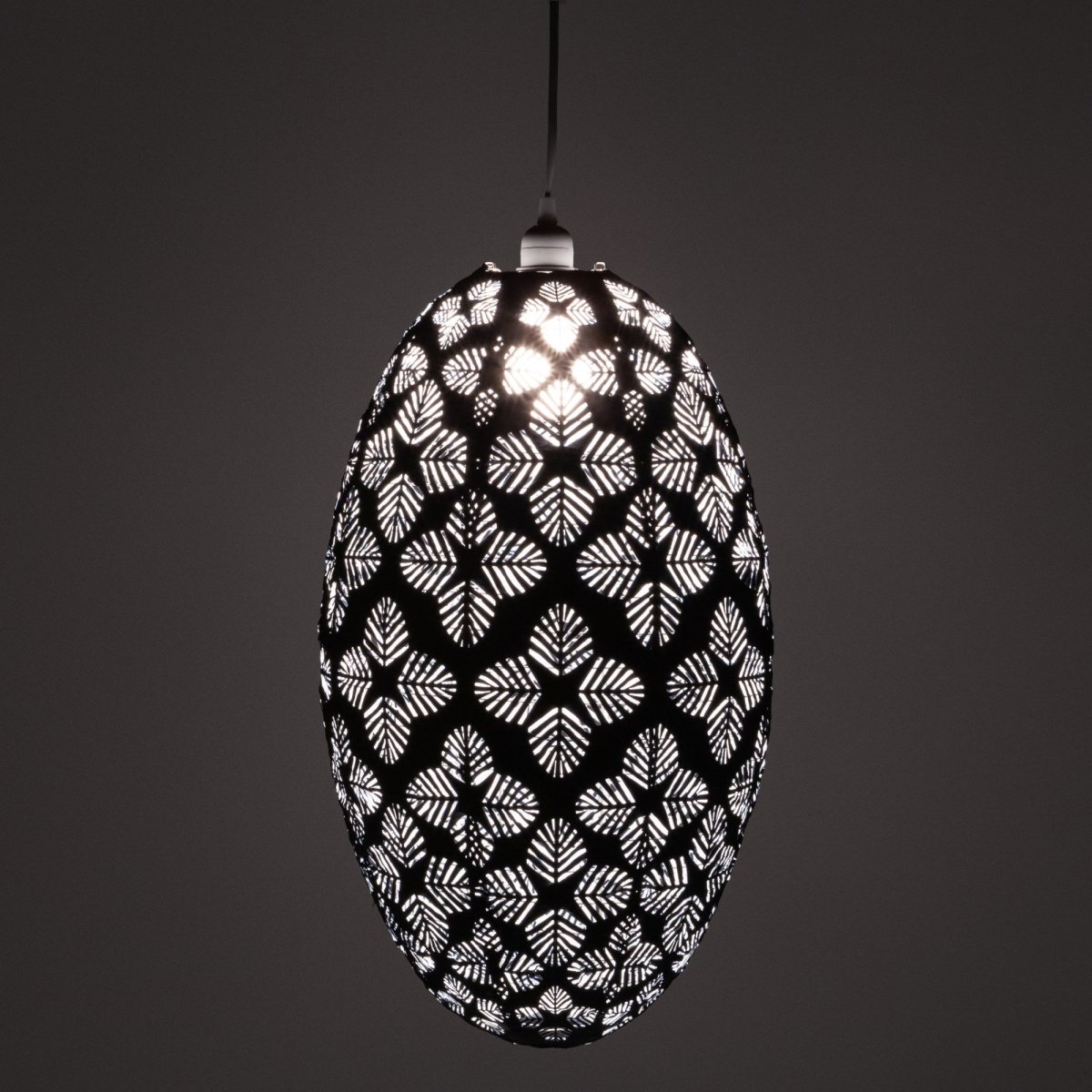 Soji™ Stella Nova Geo Palm Pod 22" Pendant Lamp - Napa Valley Wildflower Co.
