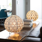 Soji Stella Solace Globe Deco Table Lamp (120V - Indoor use only) - Napa Valley Wildflower Co.
