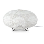 Soji Stella Solace Oval Yarrow Table Lamp (120V - Indoor use only) - Napa Valley Wildflower Co.