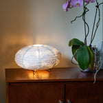 Soji Stella Solace Oval Yarrow Table Lamp (120V - Indoor use only) - Napa Valley Wildflower Co.
