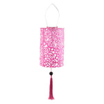 Soji Stella - Tassel Cylinder - 7.5" Solar Lantern - Napa Valley Wildflower Co.