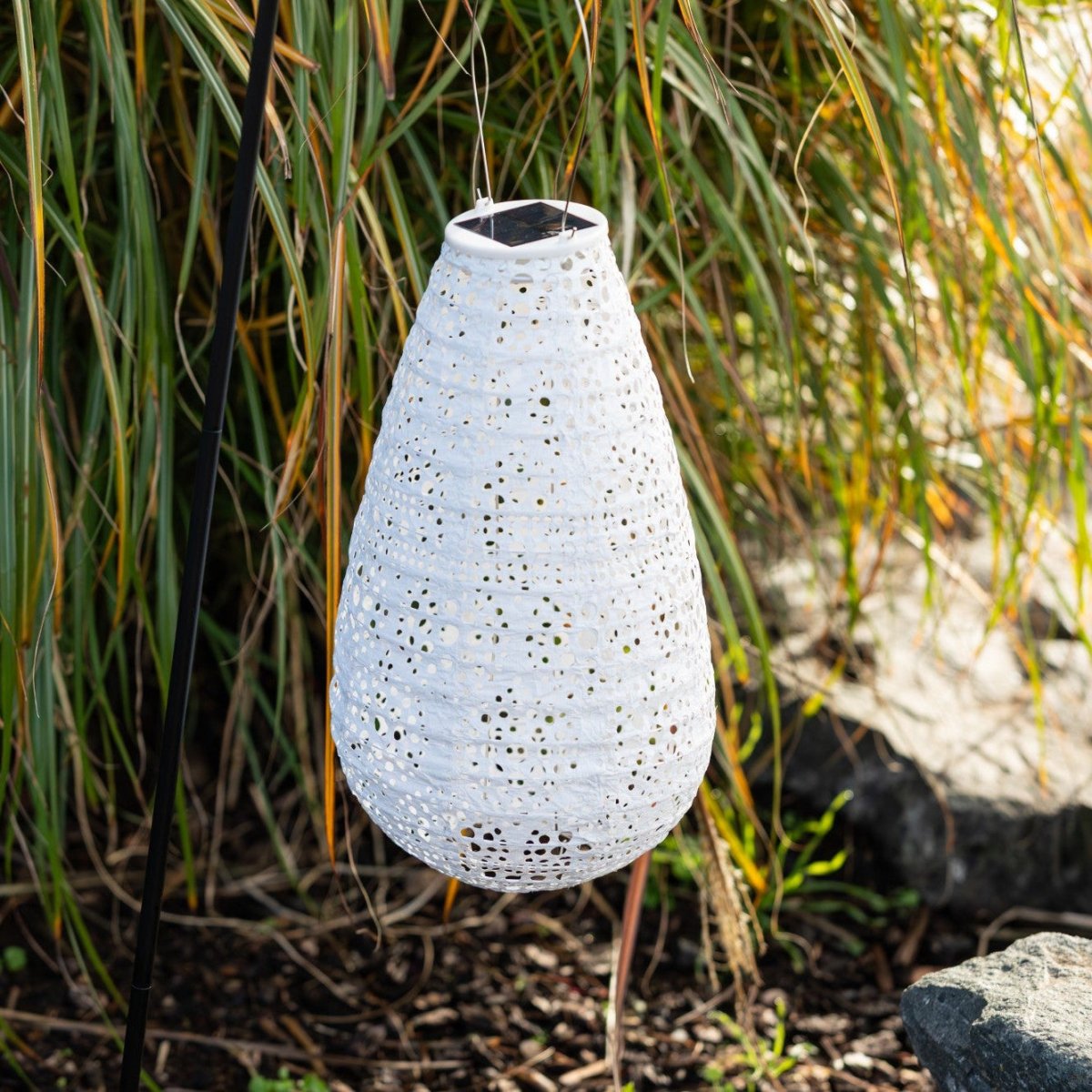Soji Stella - Teardrop Blossom - 14" Solar Lantern - Napa Valley Wildflower Co.