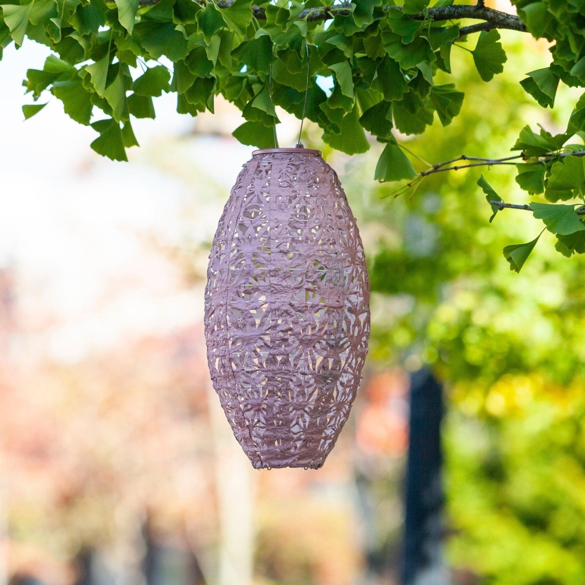 Soji™ Stella Wildflower Pod 15" Solar Lantern - Napa Valley Wildflower Co.