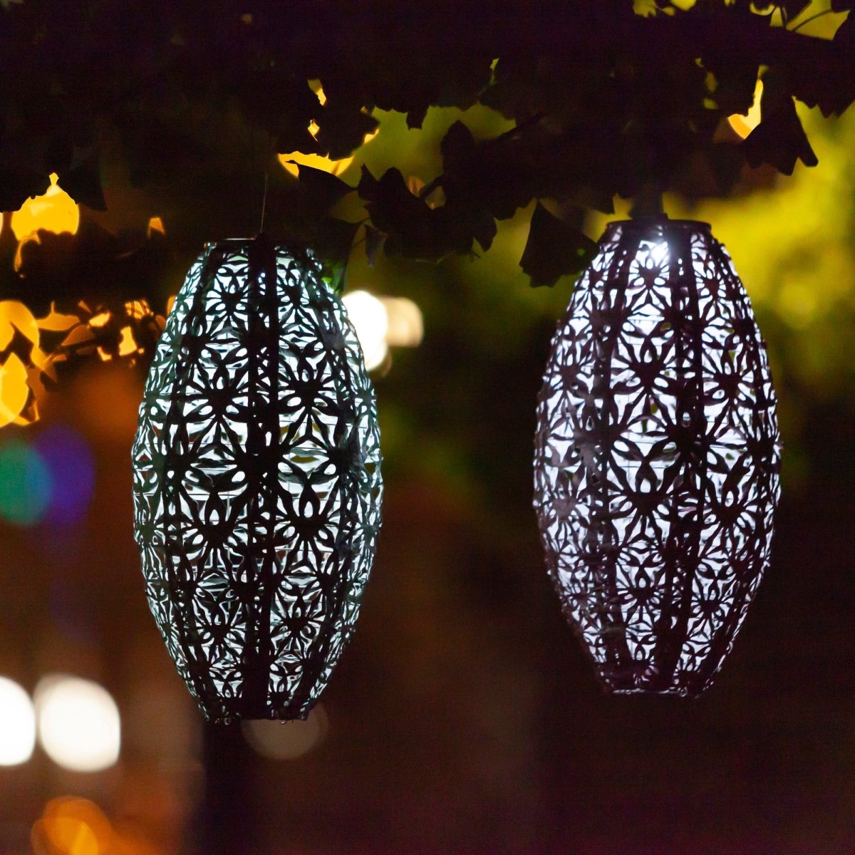 Soji™ Stella Wildflower Pod 15" Solar Lantern - Napa Valley Wildflower Co.