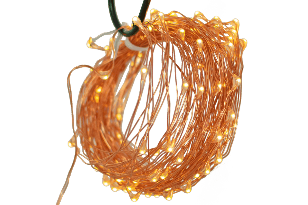 Solar Powered Outdoor Fairy String Lights (100 LED) - Napa Valley Wildflower Co.