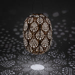 Stella Luxe Barrel Dewdrop Copper LED Lantern (Battery Powered) - Napa Valley Wildflower Co.