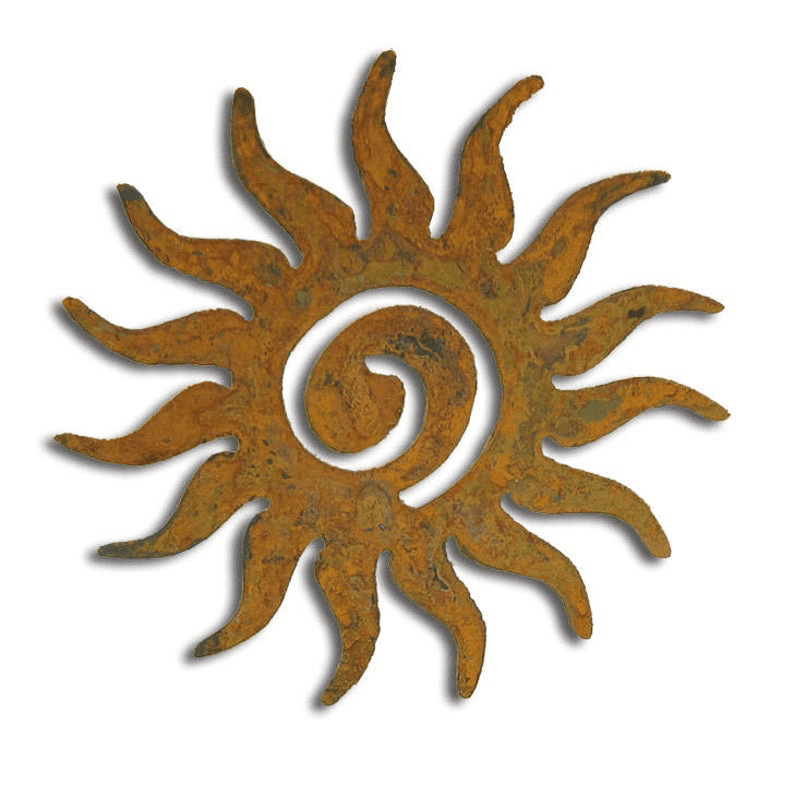 Sun Metal Art or Metal Sun Wall Art - Napa Valley Wildflower Co.