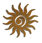 Sun Metal Art or Metal Sun Wall Art - Napa Valley Wildflower Co.