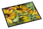 Sunflower Print Doormat 18x27 - Napa Valley Wildflower Co.