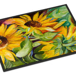 Sunflower Print Doormat 24x36 - Napa Valley Wildflower Co.