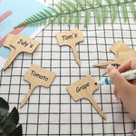 T - Type Bamboo Plant Label Stakes - Napa Valley Wildflower Co.