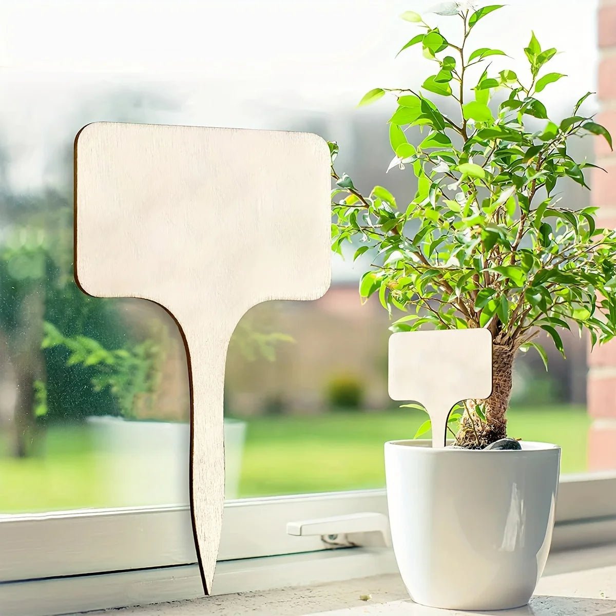 T - Type Bamboo Plant Label Stakes - Napa Valley Wildflower Co.
