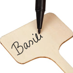 T - Type Bamboo Plant Label Stakes - Napa Valley Wildflower Co.
