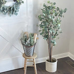 Tall Lifelike Potted Tree - Napa Valley Wildflower Co.