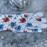 "The Caroline" Floral Gardening Gloves - Napa Valley Wildflower Co.