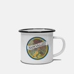 The Classic Camp Mug | 10 oz. (Black Rim) - Napa Valley Wildflower Co.