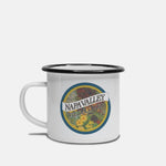 The Classic Camp Mug | 10 oz. (Black Rim) - Napa Valley Wildflower Co.