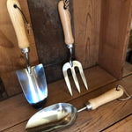 The Gardener's Choice Hardwood &amp; Stainless Steel Hand Tool Set - Napa Valley Wildflower Co.