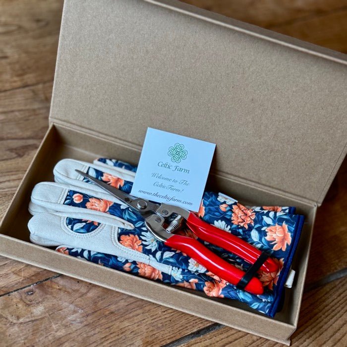 The Gardener's Snips & Gloves Gift Set - Napa Valley Wildflower Co.