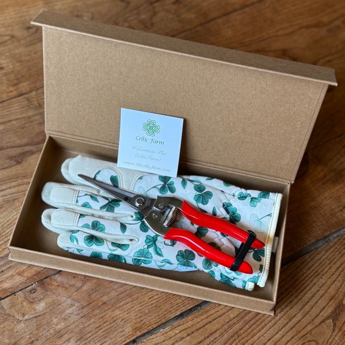 The Gardener's Snips & Gloves Gift Set - Napa Valley Wildflower Co.