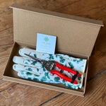 The Gardener's Snips & Gloves Gift Set - Napa Valley Wildflower Co.